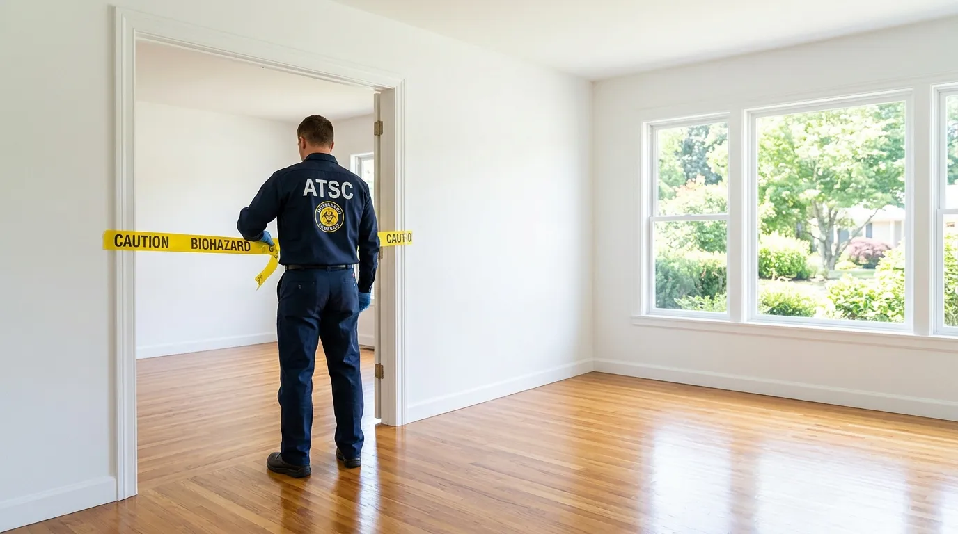 Certified biohazard cleanup crew performing Crime Scene Cleanup in Capitol Hill